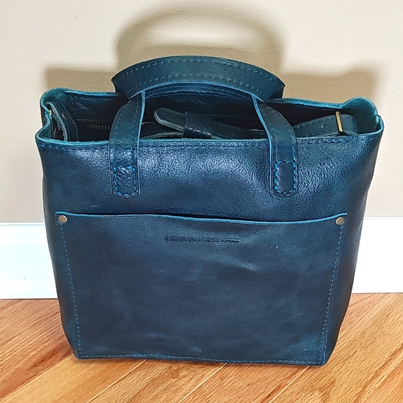 Portland Leather Premium Lagoon Mini CB Zip - Picture 12 of 13